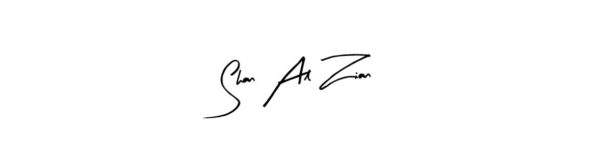 Use a signature maker to create a handwritten signature online. With this signature software, you can design (Arty Signature) your own signature for name Shan Al Zian. Shan Al Zian signature style 8 images and pictures png
