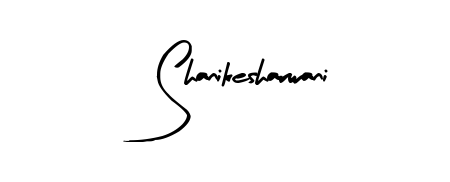 Practice writing Shanikesharwani with the flow of Arty Signature lettering. A fantastic source of inspiration for developing your personal signature style. Shanikesharwani signature style 8 images and pictures png
