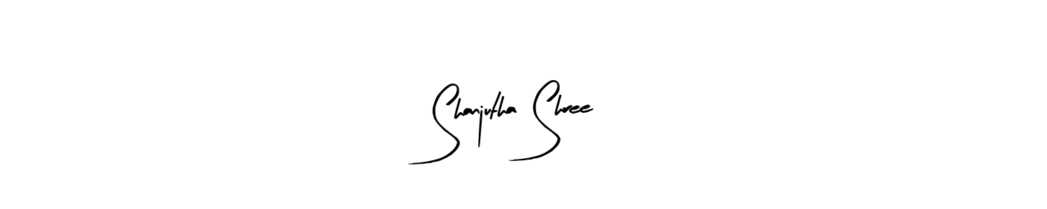 Similarly Arty Signature is the best handwritten signature design. Signature creator online .You can use it as an online autograph creator for name Shanjutha Shree. Shanjutha Shree signature style 8 images and pictures png