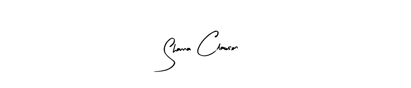 It looks lik you need a new signature style for name Shanna Clawson. Design unique handwritten (Arty Signature) signature with our free signature maker in just a few clicks. Shanna Clawson signature style 8 images and pictures png