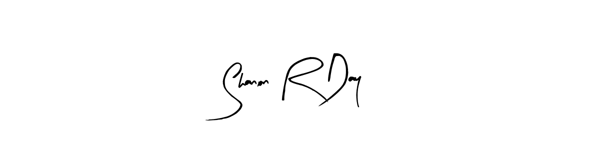 Also You can easily find your signature by using the search form. We will create Shanon R Day name handwritten signature images for you free of cost using Arty Signature sign style. Shanon R Day signature style 8 images and pictures png