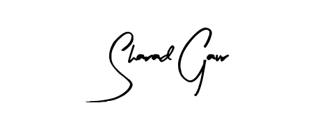 Looking for an artistic signature for Sharad Gaur? The Arty Signature calligraphy style gives a sophisticated flow suitable for business cards and emails. Sharad Gaur signature style 8 images and pictures png