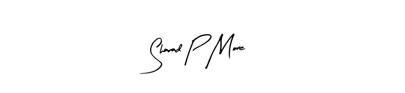 Create a beautiful signature design for name Sharad P More. With this signature (Arty Signature) fonts, you can make a handwritten signature for free. Sharad P More signature style 8 images and pictures png