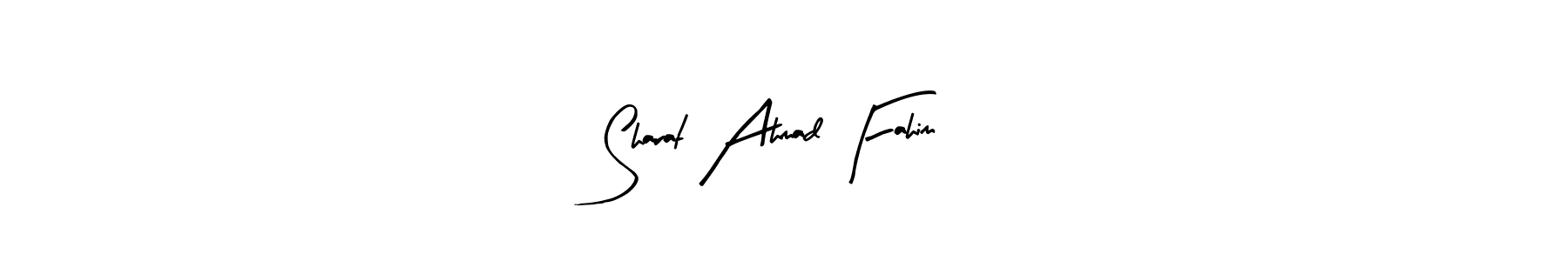 Also You can easily find your signature by using the search form. We will create Sharat Ahmad Fahim name handwritten signature images for you free of cost using Arty Signature sign style. Sharat Ahmad Fahim signature style 8 images and pictures png