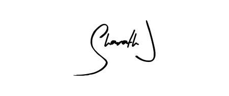 Generate high-definition signature styles for Sharath J. The Arty Signature typeface ensures crisp legibility and sophisticated design. Sharath J signature style 8 images and pictures png