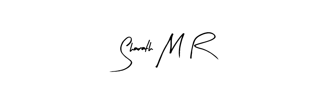 Sharath M R stylish signature style. Best Handwritten Sign (Arty Signature) for my name. Handwritten Signature Collection Ideas for my name Sharath M R. Sharath M R signature style 8 images and pictures png