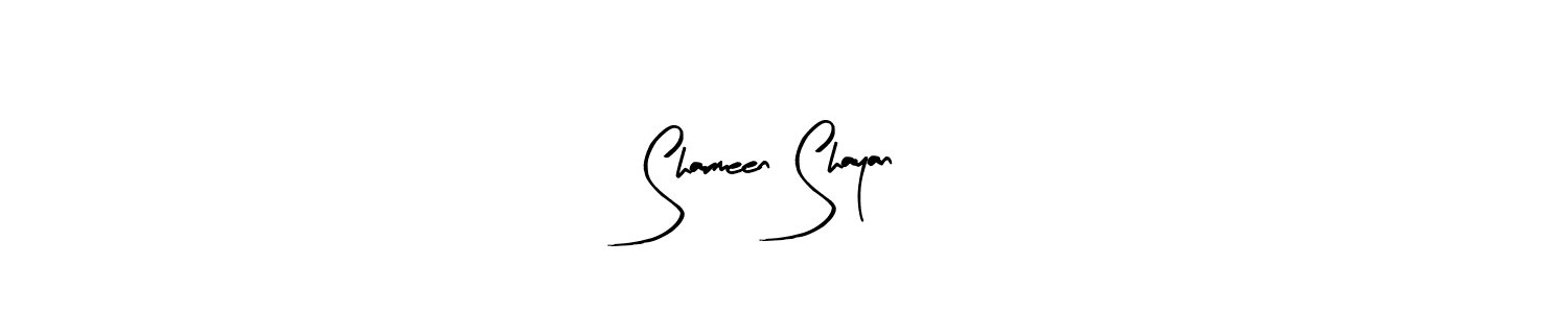 See photos of Sharmeen Shayan official signature by Spectra . Check more albums & portfolios. Read reviews & check more about Arty Signature font. Sharmeen Shayan signature style 8 images and pictures png