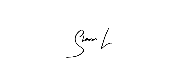 Make a beautiful signature design for name Sharon L. With this signature (Arty Signature) style, you can create a handwritten signature for free. Sharon L signature style 8 images and pictures png