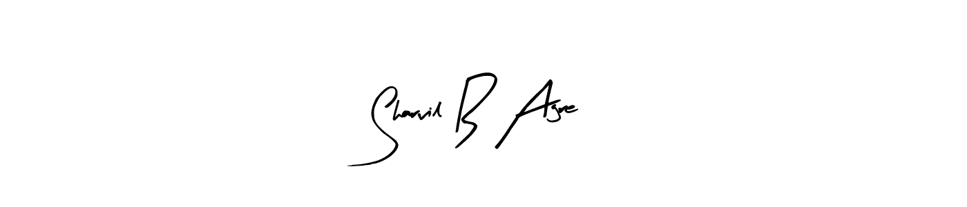 Make a short Sharvil B Agre signature style. Manage your documents anywhere anytime using Arty Signature. Create and add eSignatures, submit forms, share and send files easily. Sharvil B Agre signature style 8 images and pictures png