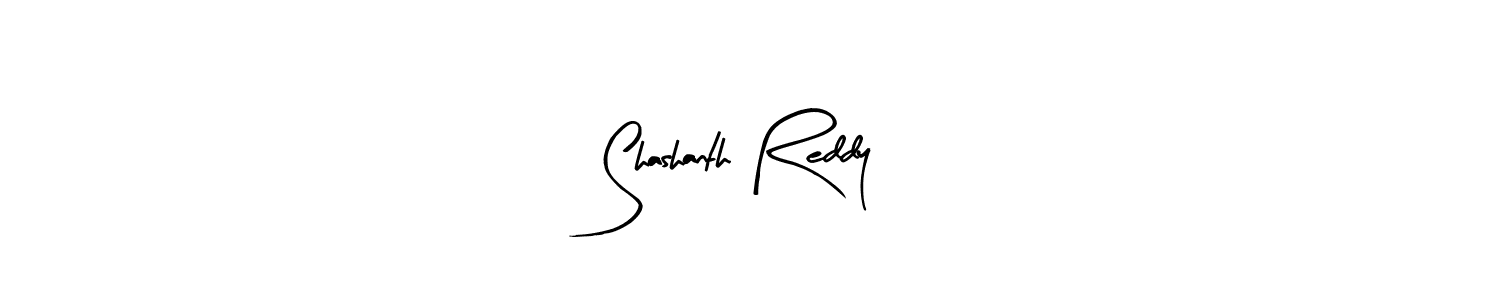 Similarly Arty Signature is the best handwritten signature design. Signature creator online .You can use it as an online autograph creator for name Shashanth Reddy. Shashanth Reddy signature style 8 images and pictures png