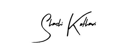 Make a beautiful signature design for name Shashi Kothari. Use this online signature maker to create a handwritten signature for free. Shashi Kothari signature style 8 images and pictures png