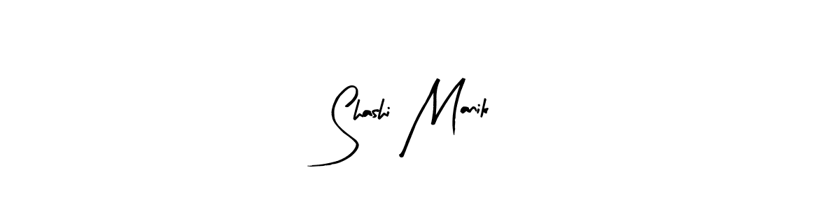 You should practise on your own different ways (Arty Signature) to write your name (Shashi Manik) in signature. don't let someone else do it for you. Shashi Manik signature style 8 images and pictures png