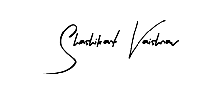 You should practise on your own different ways (Arty Signature) to write your name (Shashikant Vaishnav) in signature. Don't let someone else do it for you. Shashikant Vaishnav signature style 8 images and pictures png