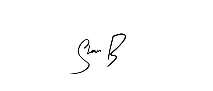 Also we have Shaun B name is the best signature style. Create professional handwritten signature collection using Arty Signature autograph style. Shaun B signature style 8 images and pictures png