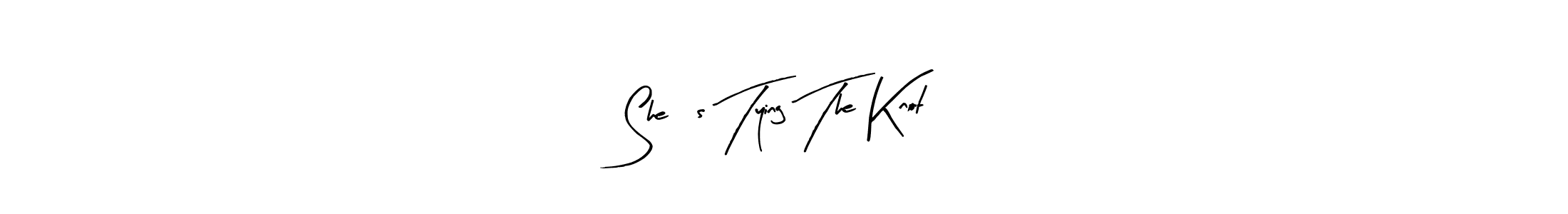 Make a beautiful signature design for name She’s Tying The Knot. Use this online signature maker to create a handwritten signature for free. She’s Tying The Knot signature style 8 images and pictures png