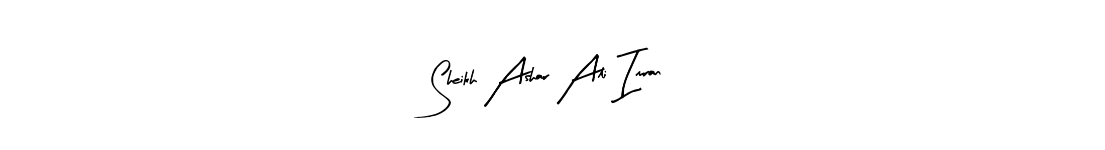 Make a beautiful signature design for name Sheikh Ashar Ali Imran. Use this online signature maker to create a handwritten signature for free. Sheikh Ashar Ali Imran signature style 8 images and pictures png