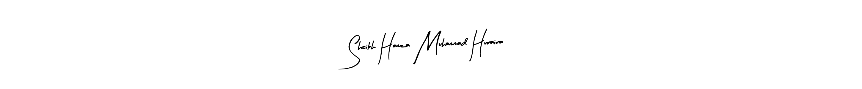 You should practise on your own different ways (Arty Signature) to write your name (Sheikh Hamza Muhammad Huraira) in signature. don't let someone else do it for you. Sheikh Hamza Muhammad Huraira signature style 8 images and pictures png