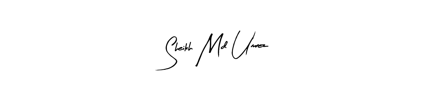 How to make Sheikh Md Umrez signature? Arty Signature is a professional autograph style. Create handwritten signature for Sheikh Md Umrez name. Sheikh Md Umrez signature style 8 images and pictures png