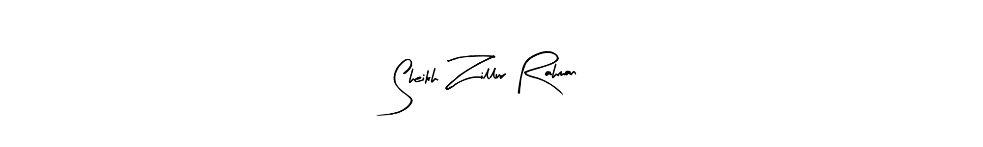 Design your own signature with our free online signature maker. With this signature software, you can create a handwritten (Arty Signature) signature for name Sheikh Zillur Rahman. Sheikh Zillur Rahman signature style 8 images and pictures png