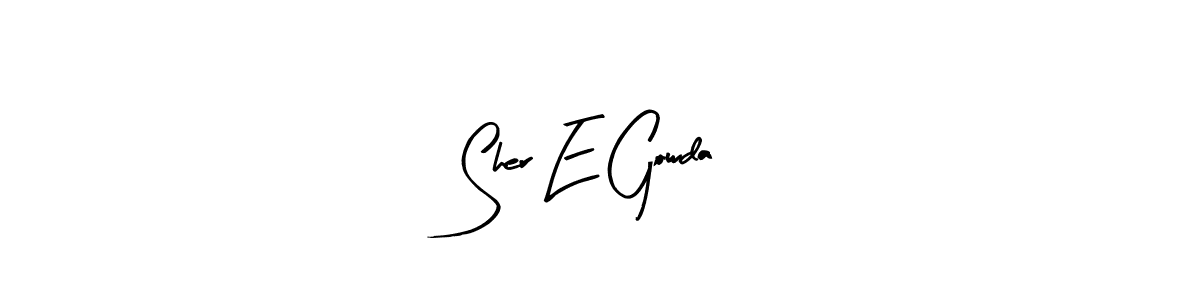 See photos of Sher E Gowda official signature by Spectra . Check more albums & portfolios. Read reviews & check more about Arty Signature font. Sher E Gowda signature style 8 images and pictures png