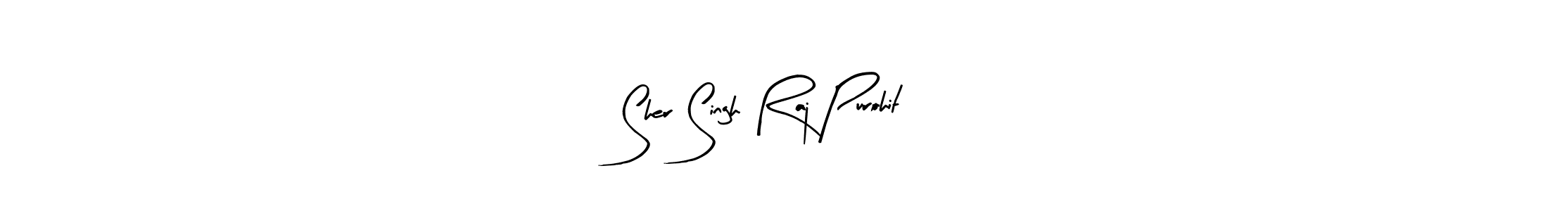 Create a beautiful signature design for name Sher Singh Raj Purohit. With this signature (Arty Signature) fonts, you can make a handwritten signature for free. Sher Singh Raj Purohit signature style 8 images and pictures png