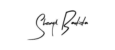 Create a personalized artistic stamp with Sheryl Bautista in Arty Signature font. Perfect for visual artists, designers, and influencers. Sheryl Bautista signature style 8 images and pictures png