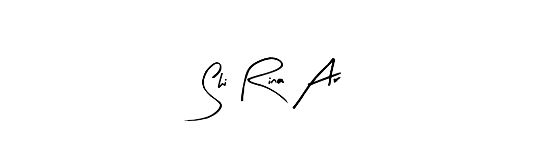 Design your own signature with our free online signature maker. With this signature software, you can create a handwritten (Arty Signature) signature for name Shi Rina Ar. Shi Rina Ar signature style 8 images and pictures png