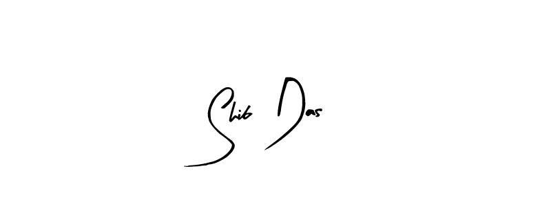 Design your own signature with our free online signature maker. With this signature software, you can create a handwritten (Arty Signature) signature for name Shib Das. Shib Das signature style 8 images and pictures png