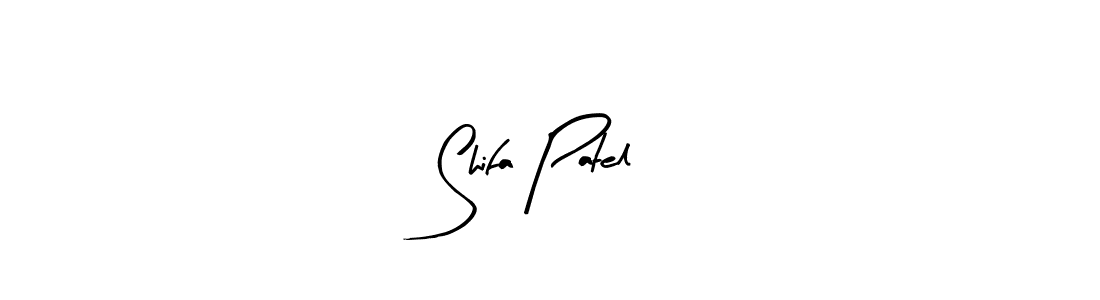 Create a beautiful signature design for name Shifa Patel. With this signature (Arty Signature) fonts, you can make a handwritten signature for free. Shifa Patel signature style 8 images and pictures png