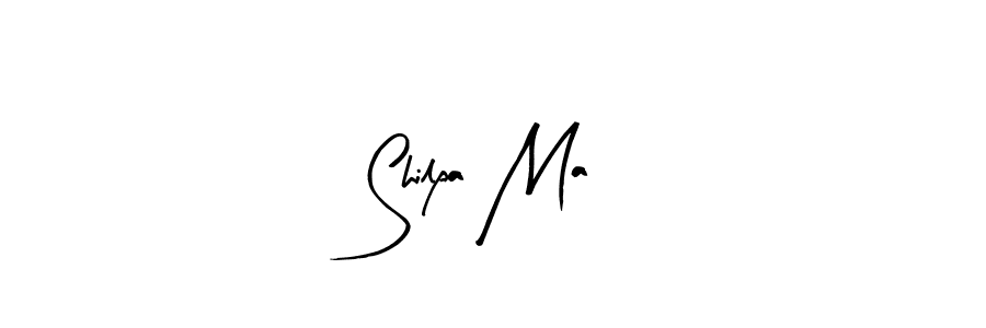 Create a beautiful signature design for name Shilpa Ma. With this signature (Arty Signature) fonts, you can make a handwritten signature for free. Shilpa Ma signature style 8 images and pictures png