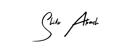 Make your name Shilu Akash memorable on every contract using Arty Signature autograph style. Instant transparent background export available. Shilu Akash signature style 8 images and pictures png