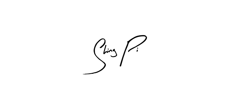 Shing Pi stylish signature style. Best Handwritten Sign (Arty Signature) for my name. Handwritten Signature Collection Ideas for my name Shing Pi. Shing Pi signature style 8 images and pictures png