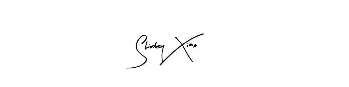 You should practise on your own different ways (Arty Signature) to write your name (Shirley Xiao) in signature. don't let someone else do it for you. Shirley Xiao signature style 8 images and pictures png