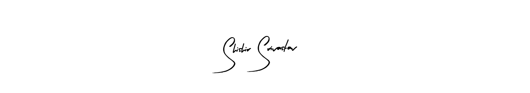 Shishir Srivastav stylish signature style. Best Handwritten Sign (Arty Signature) for my name. Handwritten Signature Collection Ideas for my name Shishir Srivastav. Shishir Srivastav signature style 8 images and pictures png