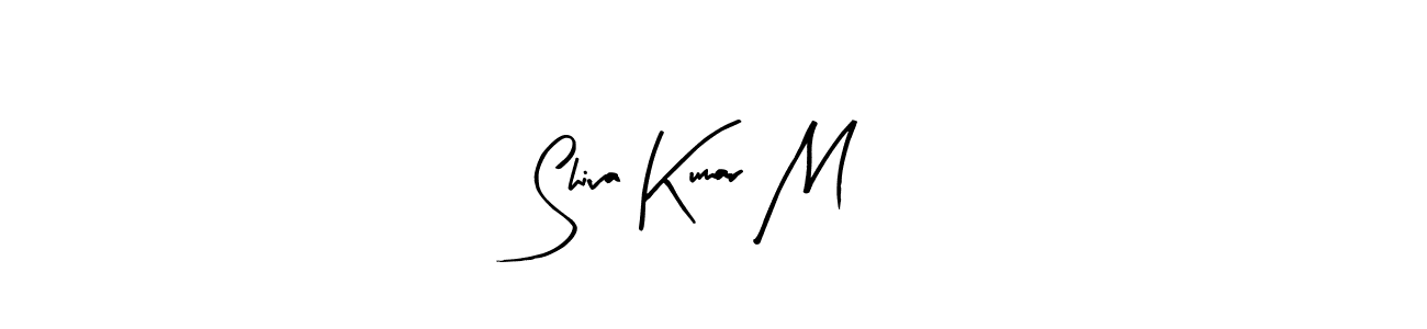 Here are the top 10 professional signature styles for the name Shiva Kumar M. These are the best autograph styles you can use for your name. Shiva Kumar M signature style 8 images and pictures png