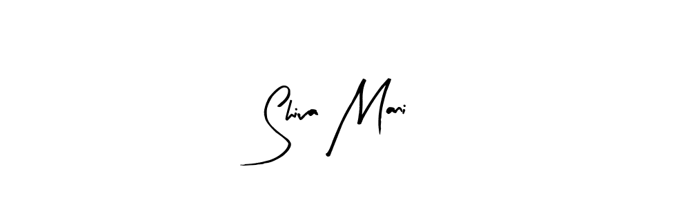 Make a beautiful signature design for name Shiva Mani. With this signature (Arty Signature) style, you can create a handwritten signature for free. Shiva Mani signature style 8 images and pictures png