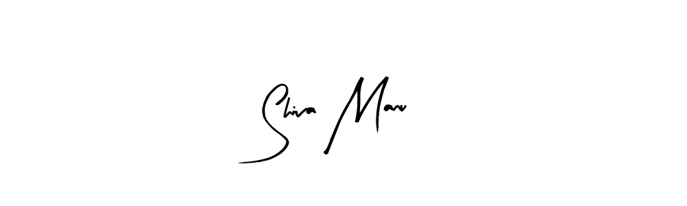 Also we have Shiva Manu name is the best signature style. Create professional handwritten signature collection using Arty Signature autograph style. Shiva Manu signature style 8 images and pictures png