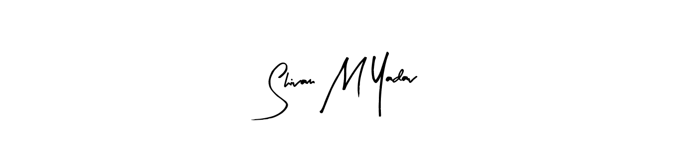 Make a beautiful signature design for name Shivam M Yadav. Use this online signature maker to create a handwritten signature for free. Shivam M Yadav signature style 8 images and pictures png