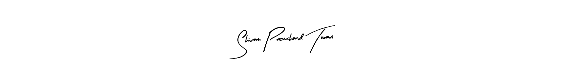 Similarly Arty Signature is the best handwritten signature design. Signature creator online .You can use it as an online autograph creator for name Shivam Premchand Tiwari. Shivam Premchand Tiwari signature style 8 images and pictures png