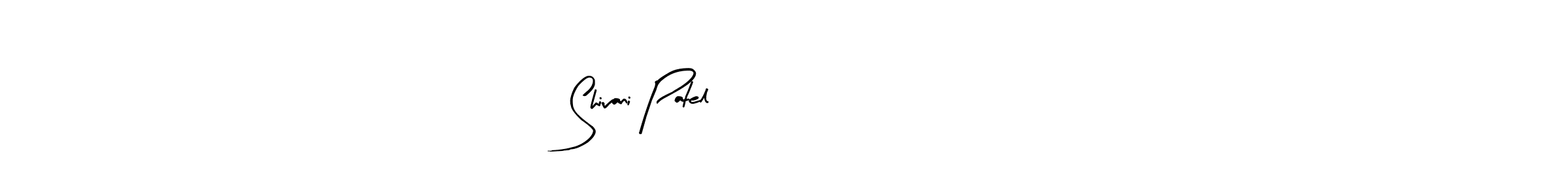 Design your own signature with our free online signature maker. With this signature software, you can create a handwritten (Arty Signature) signature for name Shivani Patel 6268516301. Shivani Patel 6268516301 signature style 8 images and pictures png