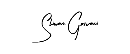 Stand out with a creative autograph for Shiwam Gosvami. The Arty Signature styling blends modern aesthetics with classic signature flourishes. Shiwam Gosvami signature style 8 images and pictures png