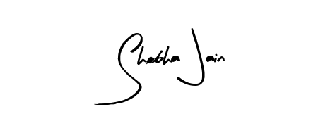 The best way (Arty Signature) to make a short signature is to pick only two or three words in your name. For converting this name Shobha Jain. Shobha Jain signature style 8 images and pictures png