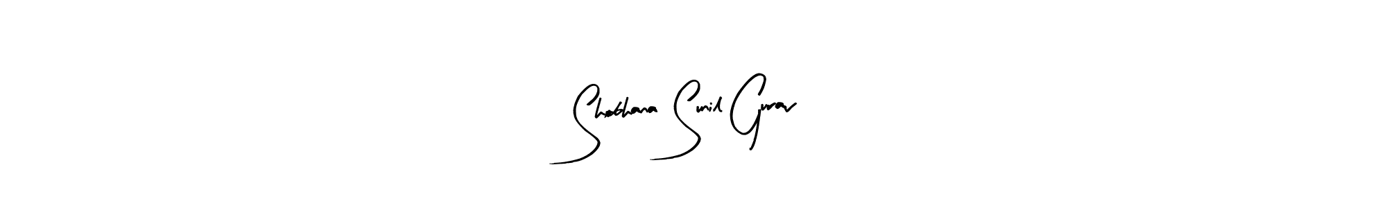 It looks lik you need a new signature style for name Shobhana Sunil Gurav. Design unique handwritten (Arty Signature) signature with our free signature maker in just a few clicks. Shobhana Sunil Gurav signature style 8 images and pictures png