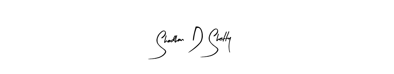 Make a beautiful signature design for name Shodhan D Shetty. Use this online signature maker to create a handwritten signature for free. Shodhan D Shetty signature style 8 images and pictures png