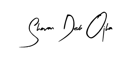 Get an exclusive digital autograph for Shovan Deb Ojha. The Arty Signature typeface captures the charm of real penmanship on paper. Shovan Deb Ojha signature style 8 images and pictures png