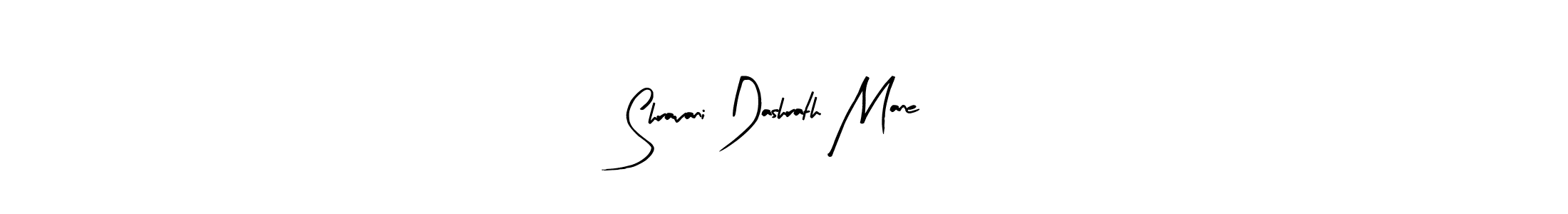 Use a signature maker to create a handwritten signature online. With this signature software, you can design (Arty Signature) your own signature for name Shravani Dashrath Mane. Shravani Dashrath Mane signature style 8 images and pictures png