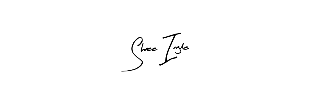 The best way (Arty Signature) to make a short signature is to pick only two or three words in your name. The name Shree Ingle include a total of six letters. For converting this name. Shree Ingle signature style 8 images and pictures png