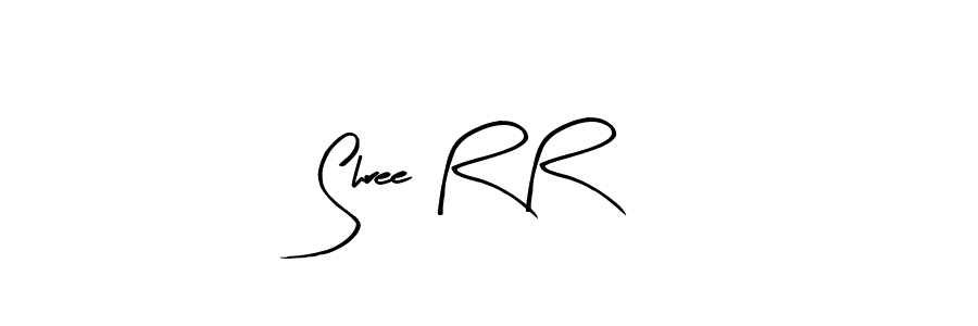 Also we have Shree R R name is the best signature style. Create professional handwritten signature collection using Arty Signature autograph style. Shree R R signature style 8 images and pictures png