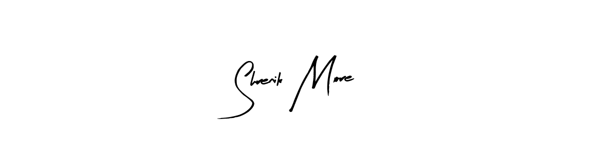 How to make Shrenik More signature? Arty Signature is a professional autograph style. Create handwritten signature for Shrenik More name. Shrenik More signature style 8 images and pictures png