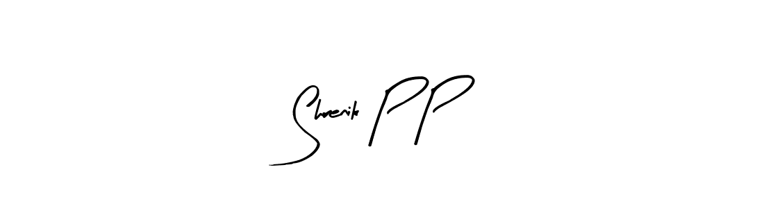 Shrenik P P stylish signature style. Best Handwritten Sign (Arty Signature) for my name. Handwritten Signature Collection Ideas for my name Shrenik P P. Shrenik P P signature style 8 images and pictures png